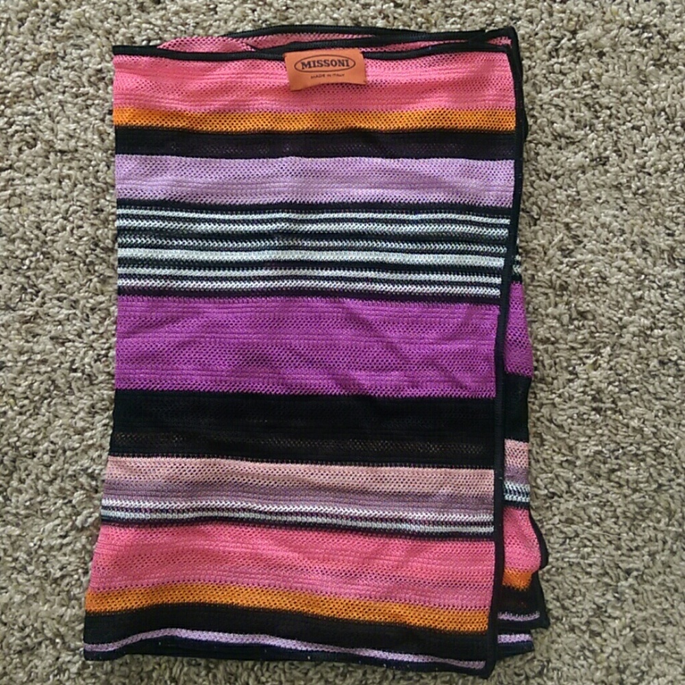 Striped Missoni Scarf Made in Italy